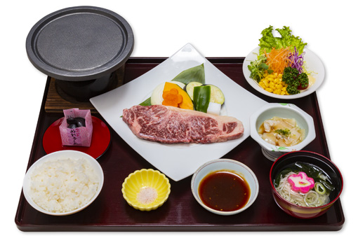 オガタ牧場産サーロイン御膳