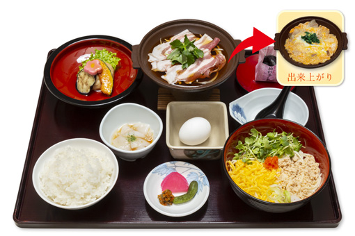 卵うどん御膳